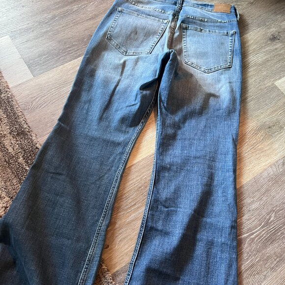 Aeropastale Womens sz 8 high rise flare jeans - Picture 2 of 4
